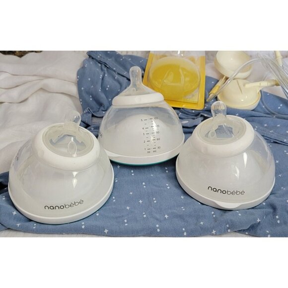 Nursing Supplies NEW MOM BUNDLE lot Medela Nanobebe pads fabric cover some new - Picture 8 of 12